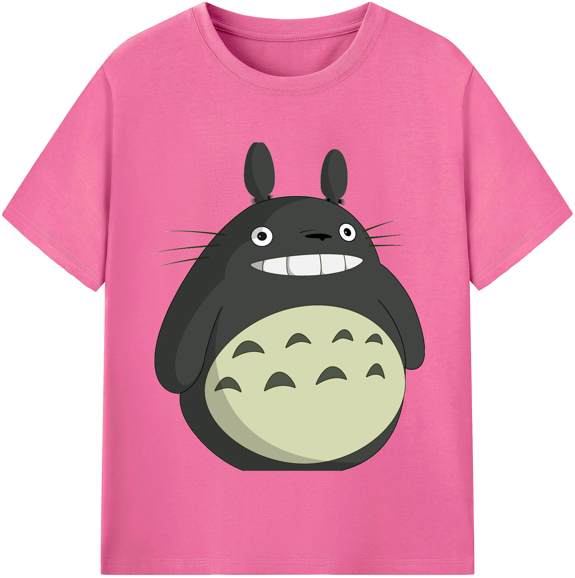 （画像用） となりのトトロ 草壁メイ 草壁サツキ My Neighbor Totoro Satsuki Kusakabe Mei Kusakabe レディースカジュアルプリントTシャツ（綿100％）